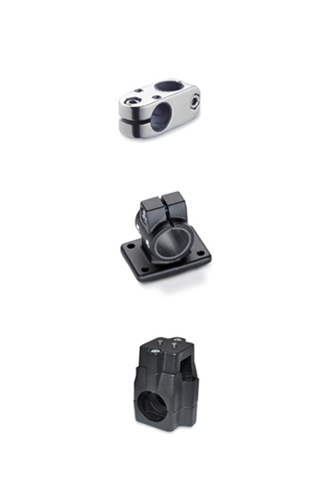 Tube connectors for linear actuators